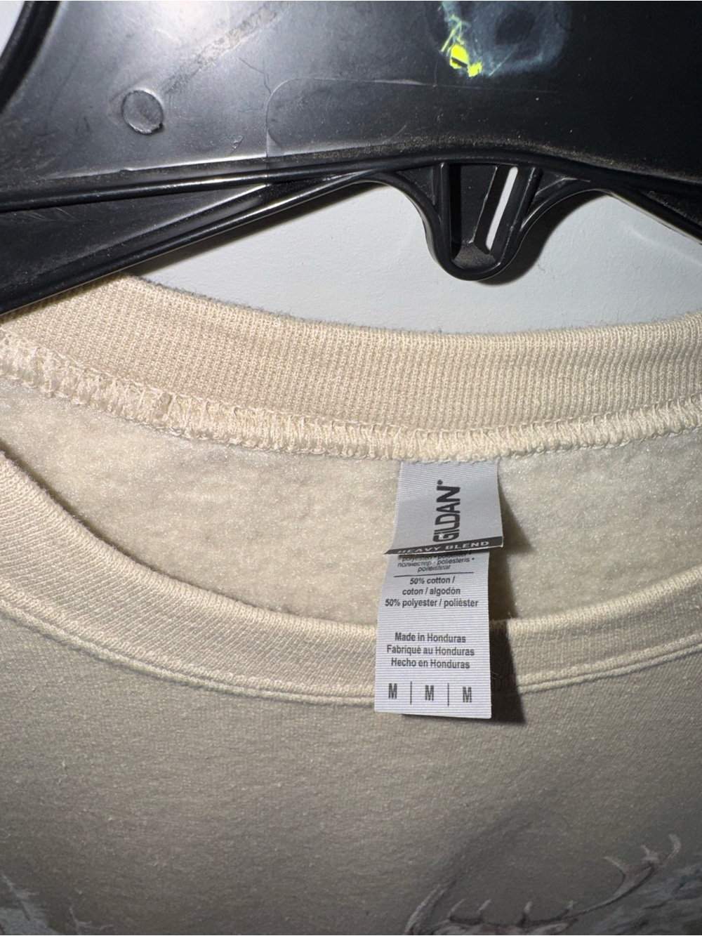 Cream Graphic Crewneck - Picture 3 of 4